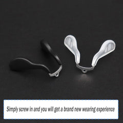 Replacement screws for nose pad bridge