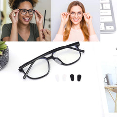 Compatible with plastic and acetate frames