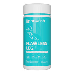 UpNourish cellulite and vein health supplement bottle - front