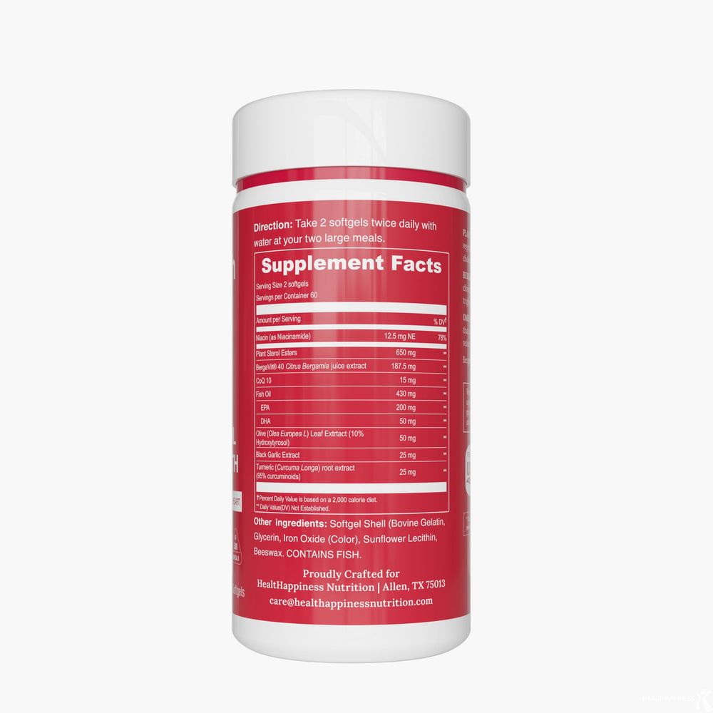 Turmeric curcuminoids and turmeric root in the supplement.