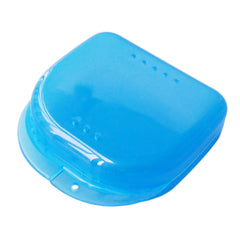 Upper and lower whitening trays forming a custom fit on teeth