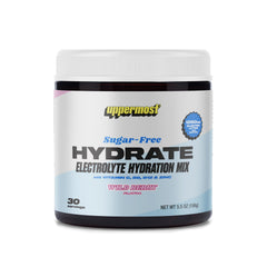 UPPERMOST Hydrate bottle pours for zero sugar hydration during workouts