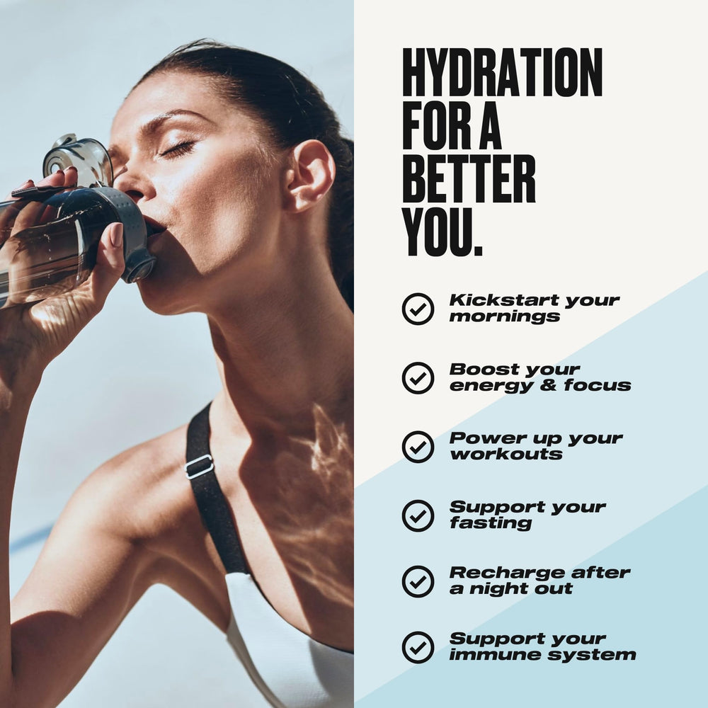 UPPERMOST Hydrate packaging front showcases keto-friendly vegan formula