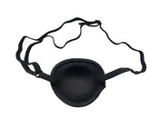 Front view of UPSTORE black concave eye patch