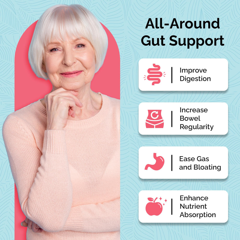 Graphic illustrating broad-spectrum digestive enzymes
