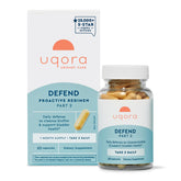 Uqora Defend bottle and box with 60 capsules