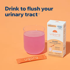 D-mannose, calcium, magnesium and vitamins in Uqora Flush