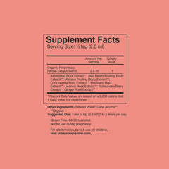 SUGGESTED USE: 2.5 ml before or after meals; ~24 servings per bottle.