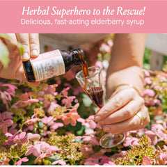 Product label featuring organic certification on Immune Zoom bottle