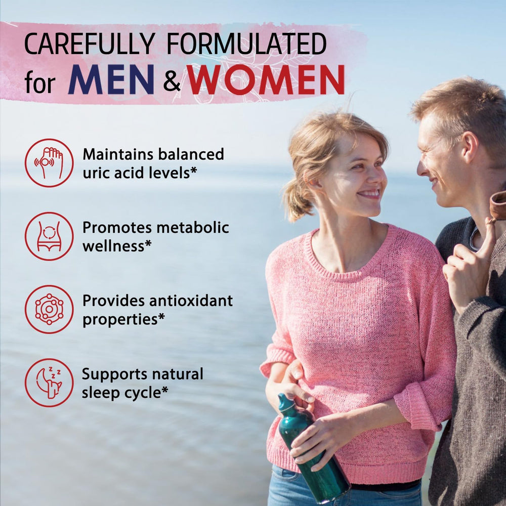 Uric acid cleanse benefits of tart cherry capsules