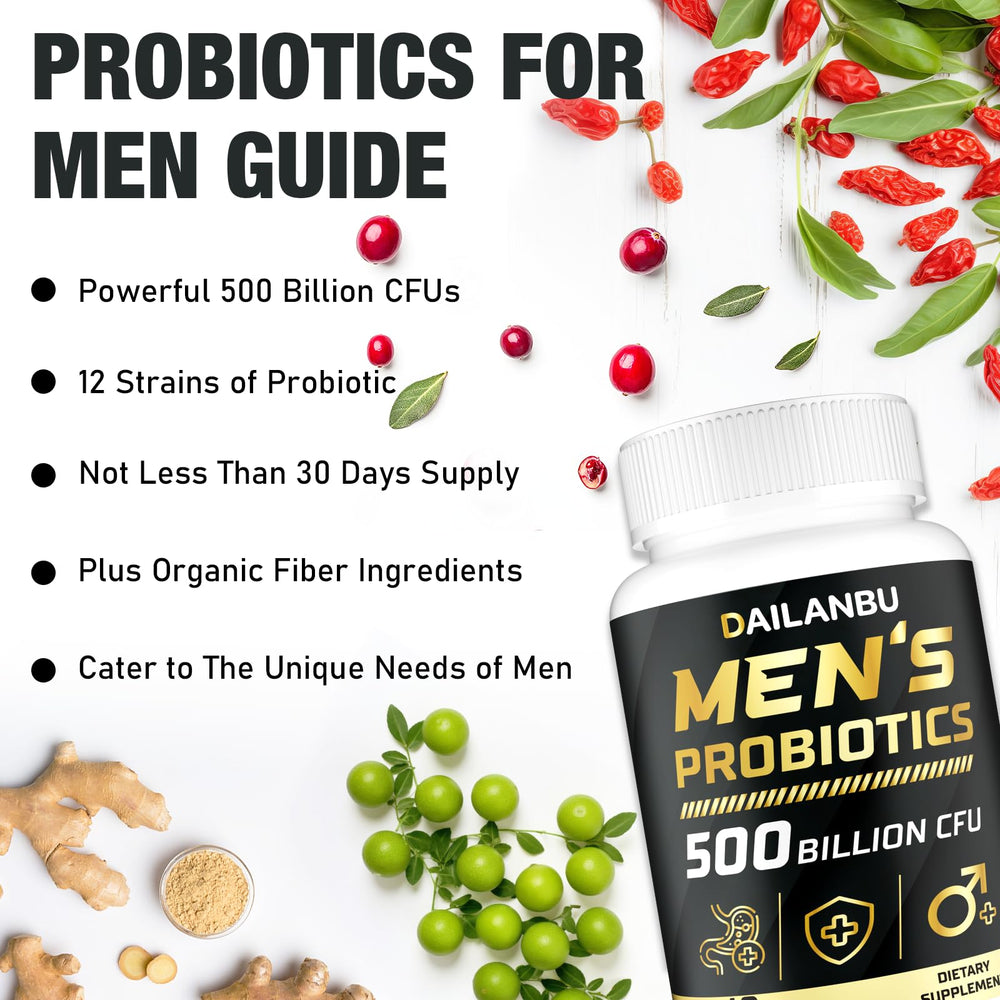 Probiotic for urinary tract and prostate support in men