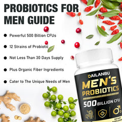 Probiotic for urinary tract and prostate support in men