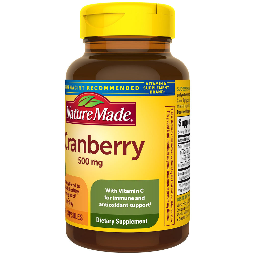 Urinary tract health illustration with cranberry imagery