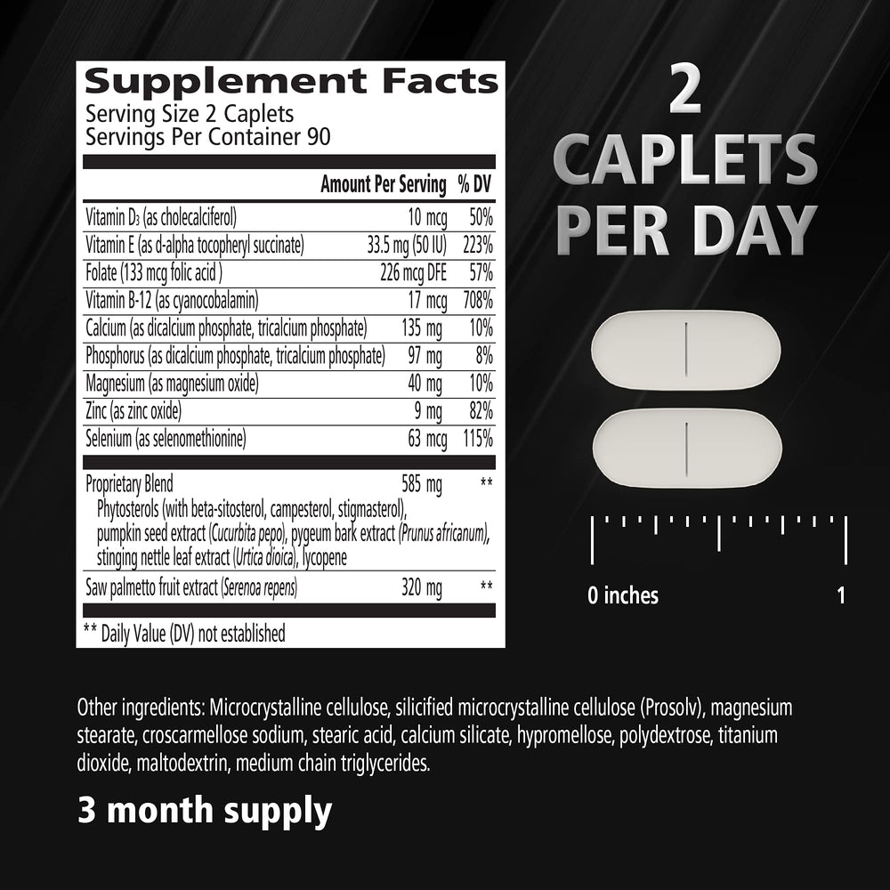 Urinozinc Plus packaging and cap