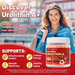 Product packaging box for Urolithin A Gummies