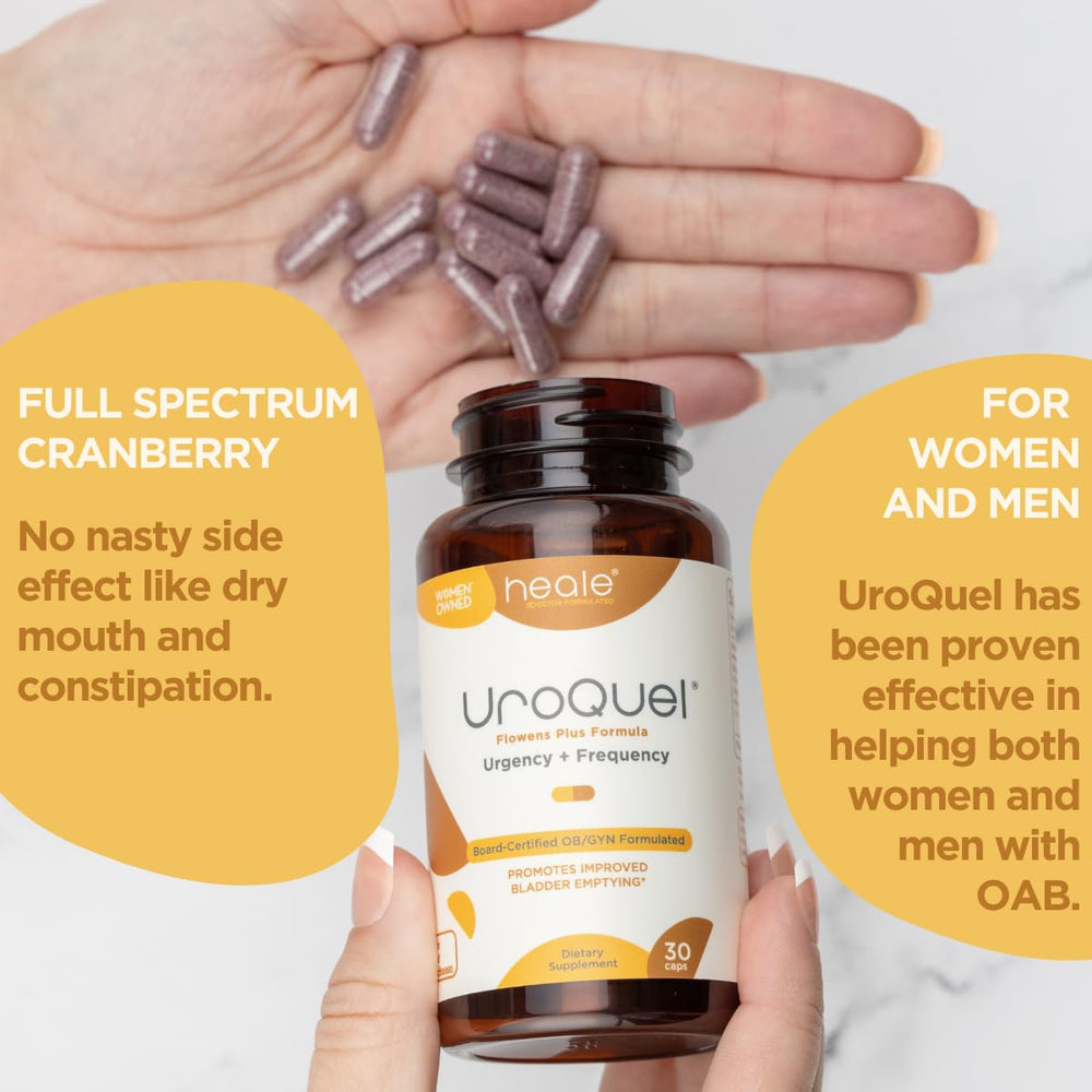 Cranberry capsules for urinary comfort - UroQuel