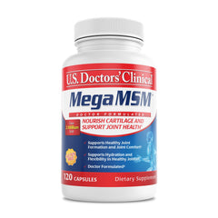 U.S. Doctors’ Clinical Mega MSM bottle