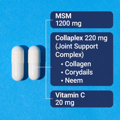 Sulfur-rich MSM capsules