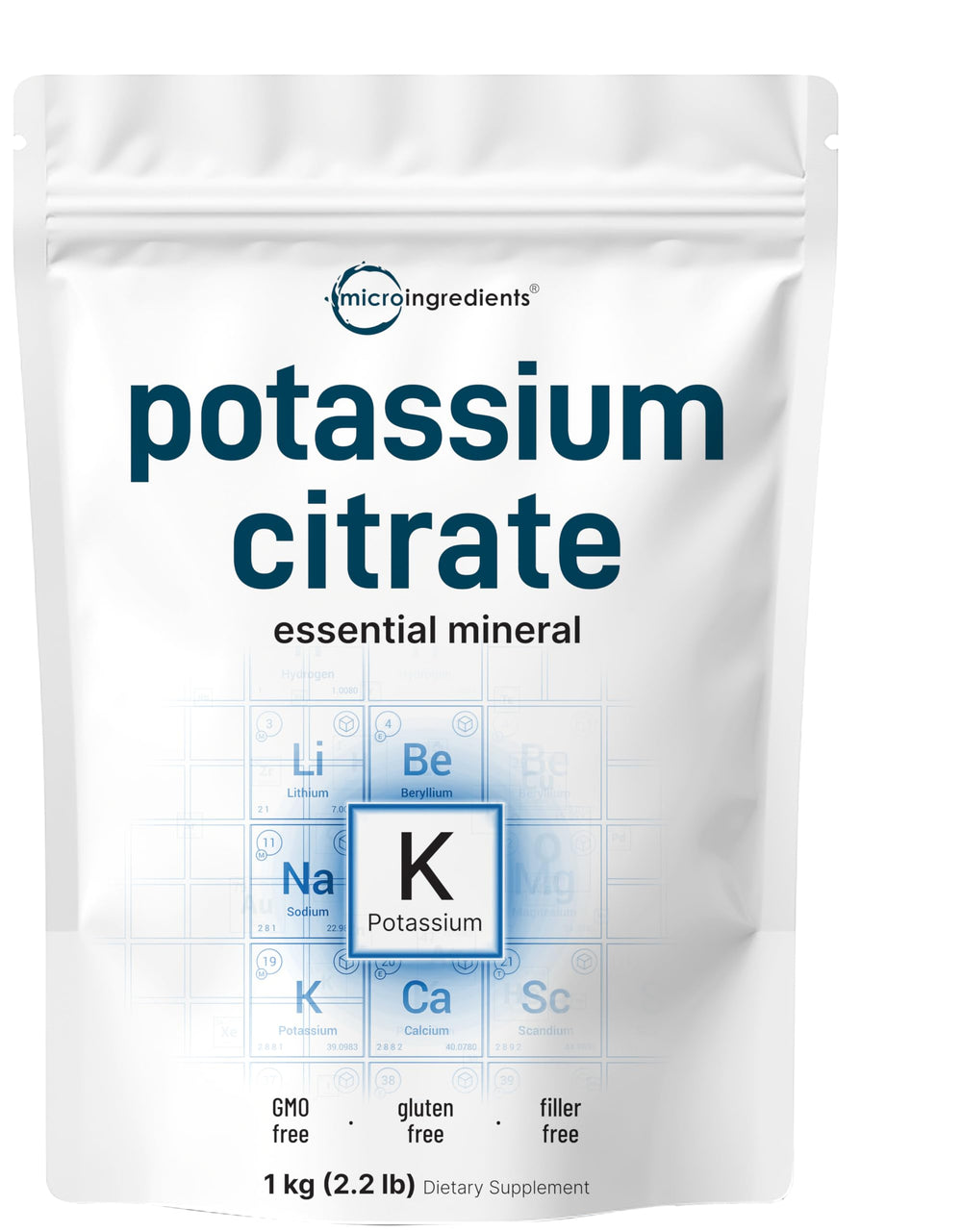 US origin potassium citrate powder 1kg container