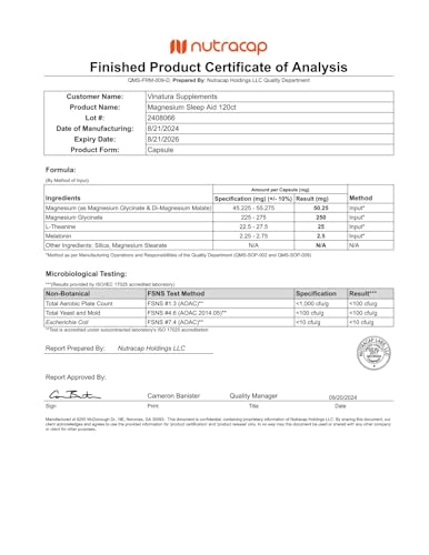 USA manufacturing facility with cGMP certification