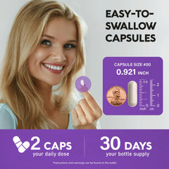 USA-made biotin collagen hyaluronic acid supplement packaging