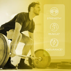 Made in USA badge on creatine gummies bottle