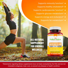 Quality promise: vegan, gluten-free berberine supplement
