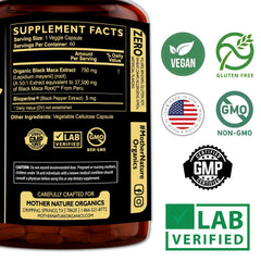 USA-made GMP facility for maca supplement
