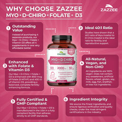 Made in USA, CGMP facility inositol supplement.