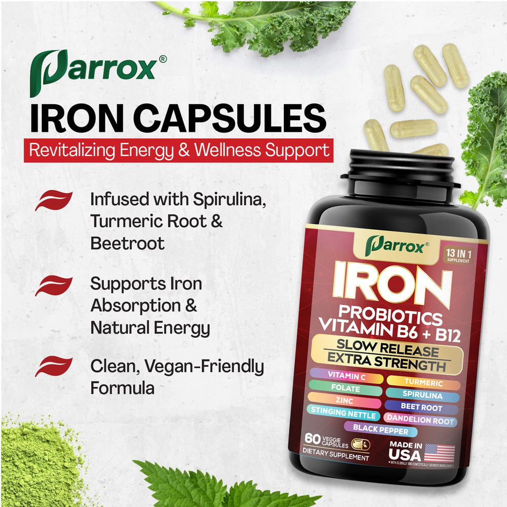 Made in USA premium iron supplement