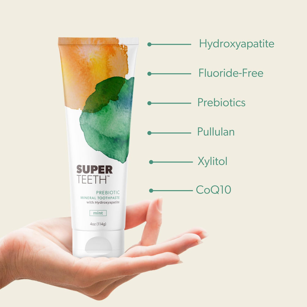 USA-made mint toothpaste packaging with family-friendly design