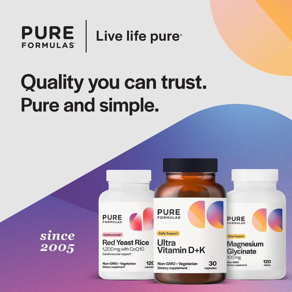 PureFormulas Vitamin D3 K2 made in the USA