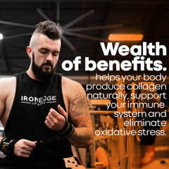 USA-made vitamin C with third-party testing seal