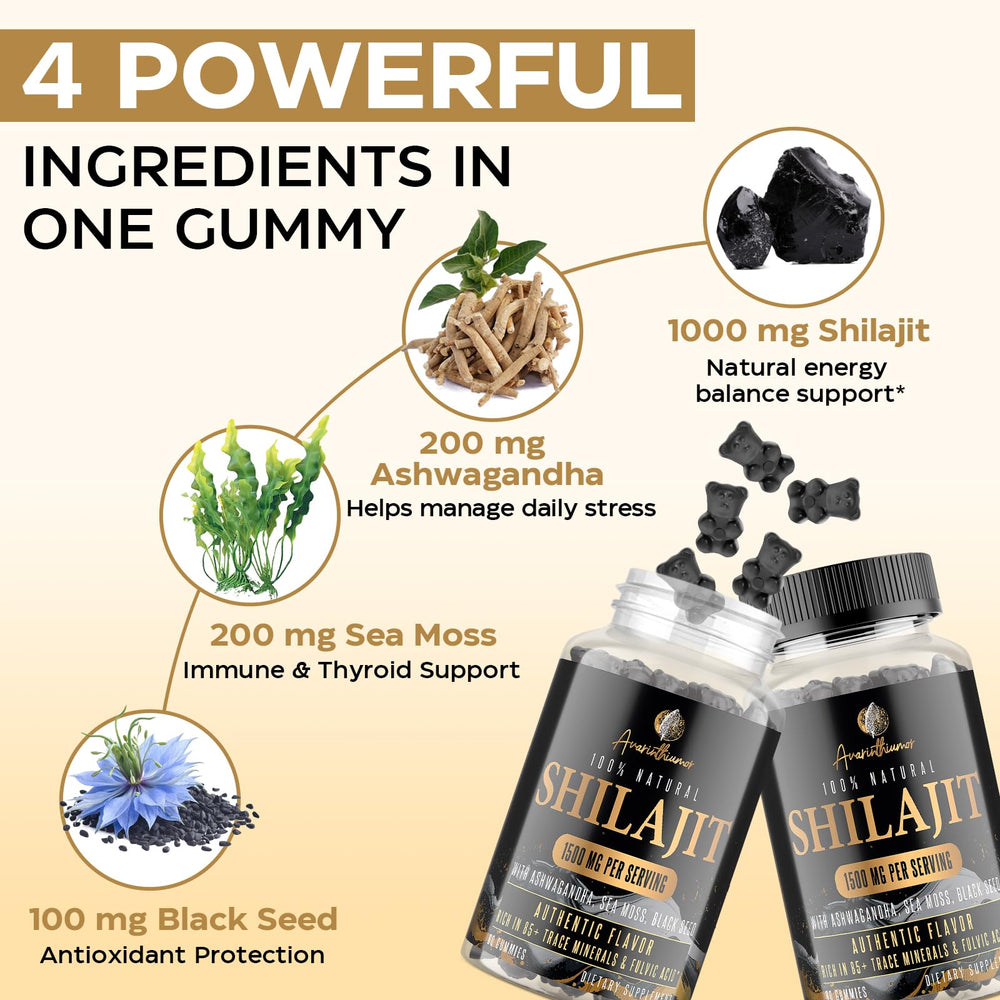 Made in USA, vegan and gluten-free gummies