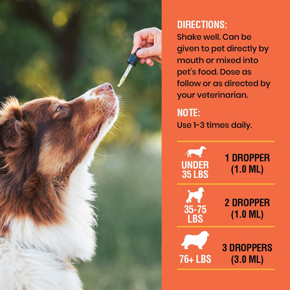 USA-made Vitamin C for dogs 8oz bottle