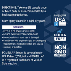 Certificate of Analysis and USA manufacturing badge