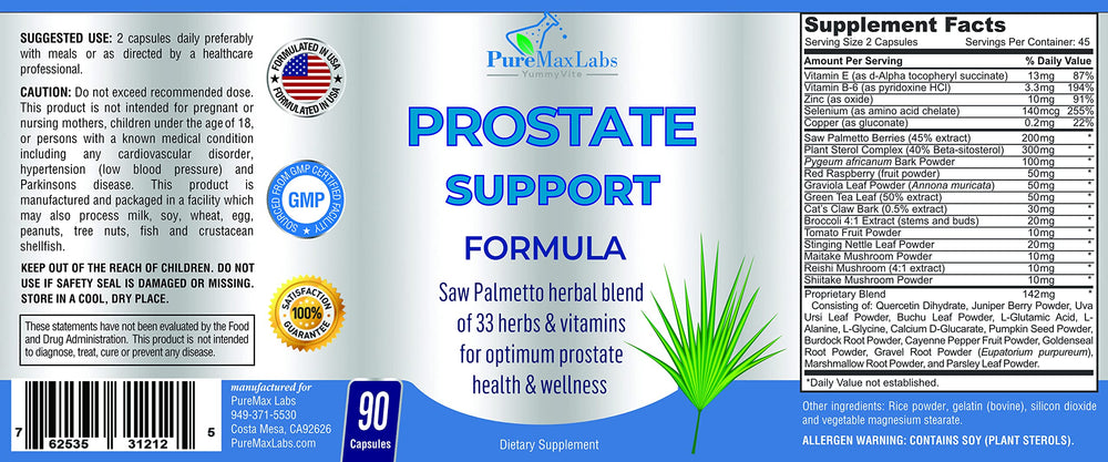 Manufactured in USA in an FDA inspected facility