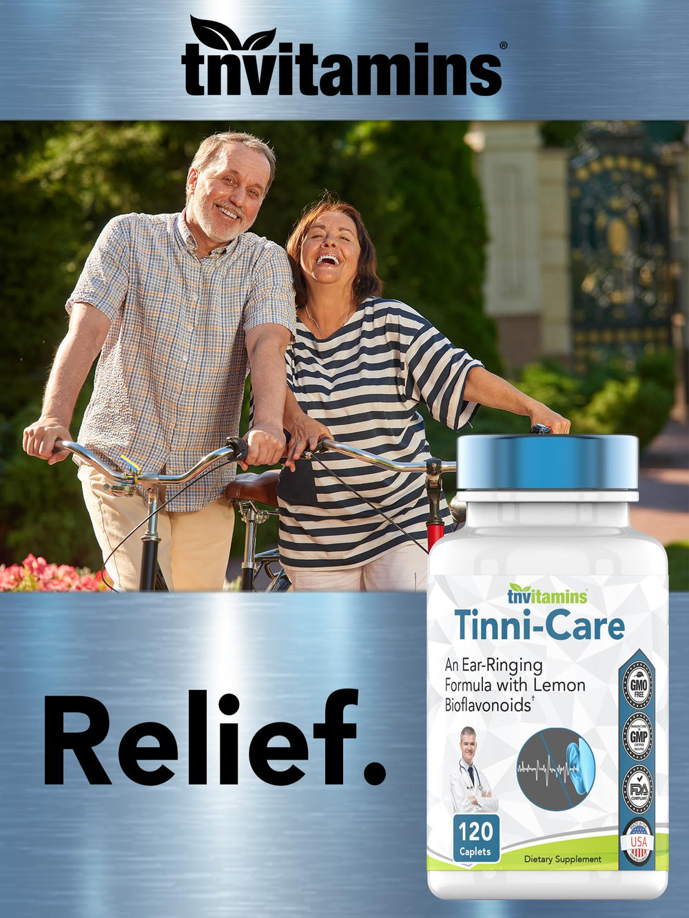 Made in the USA manufacturing label on supplement bottle