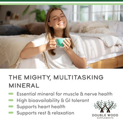 USA manufactured badge indicating testing for microbes and heavy metals