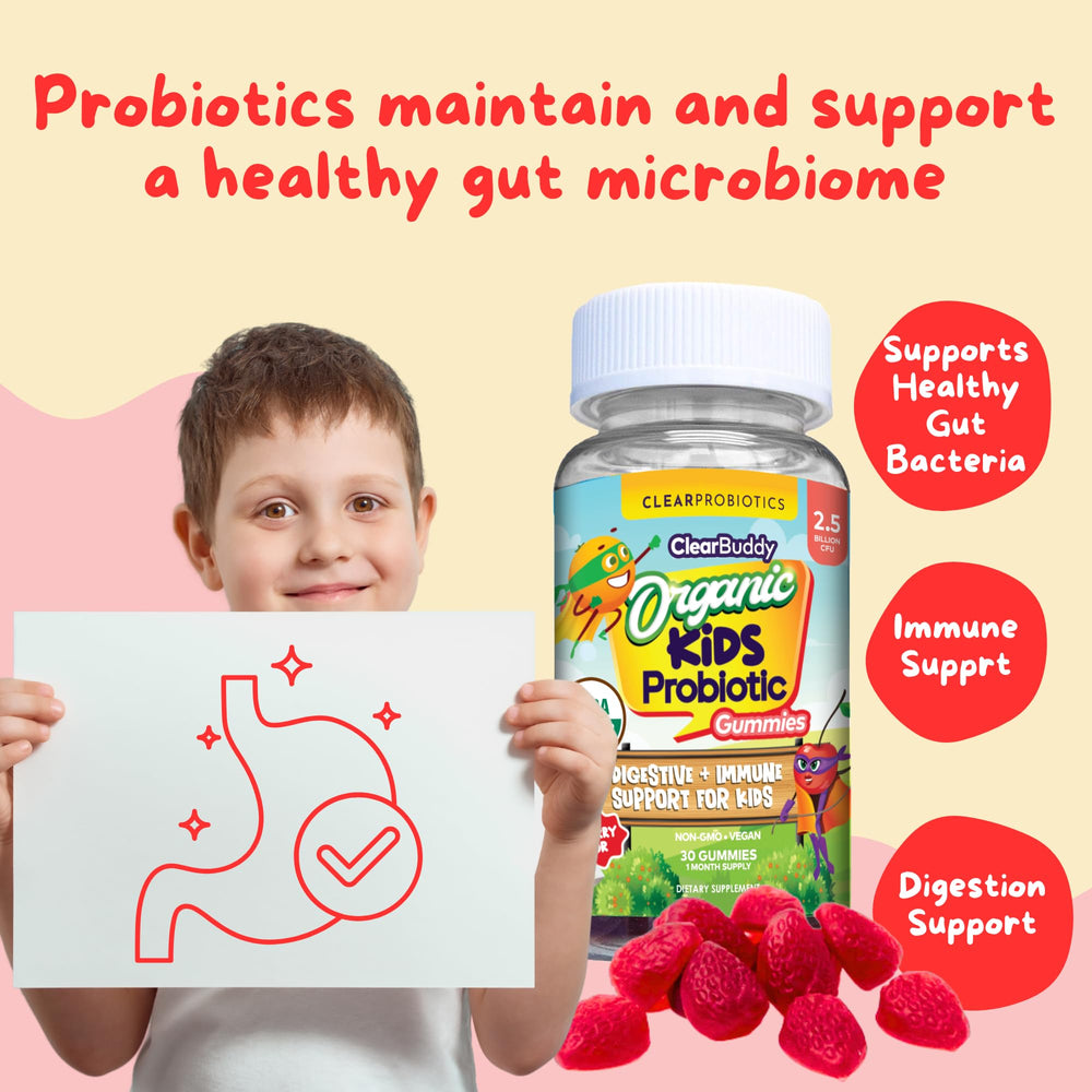 Made in USA with organic certification badge