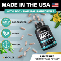 Premium USA-manufactured ingredients and quality control