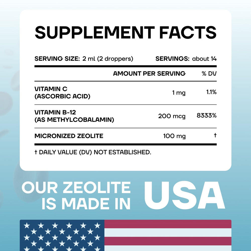 USA-sourced zeolite being produced in a GMP-certified facility