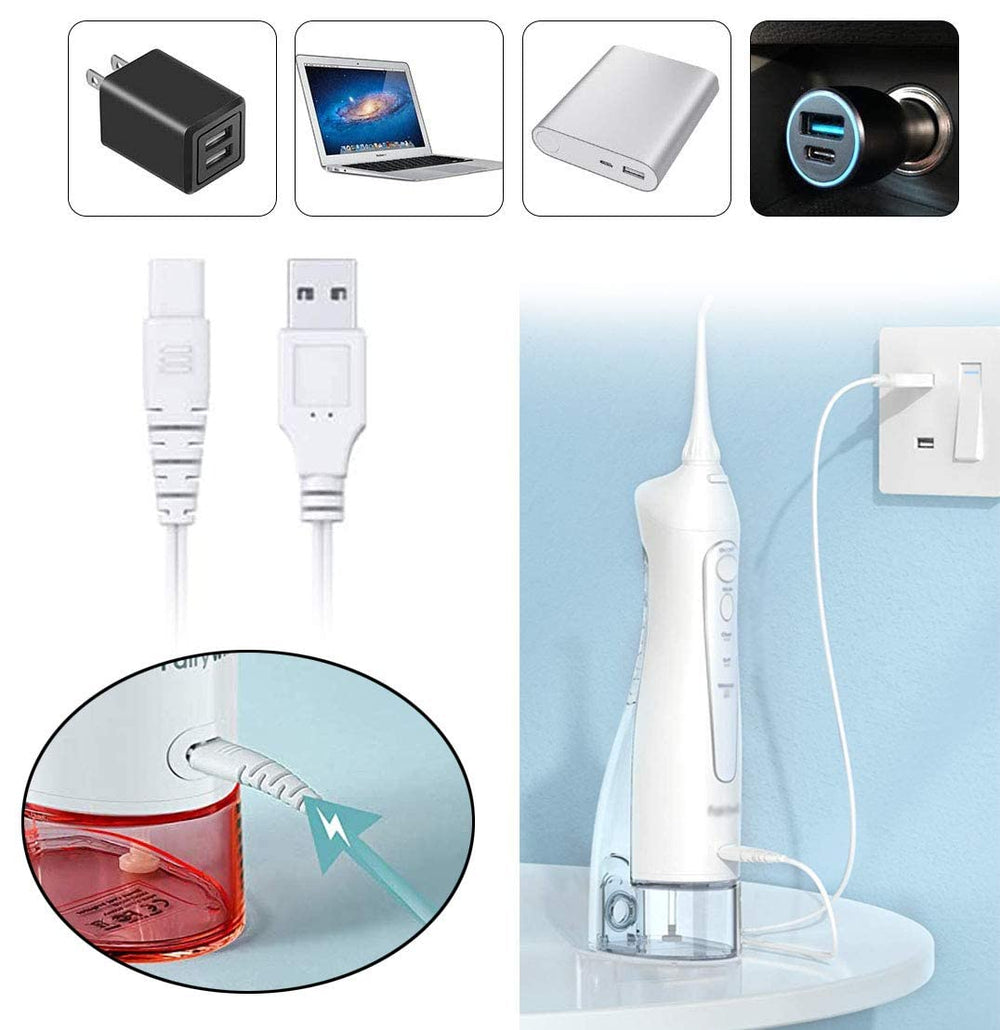 Compact portable design for cordless oral irrigator