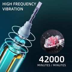 USB charging for travel with the toothbrush