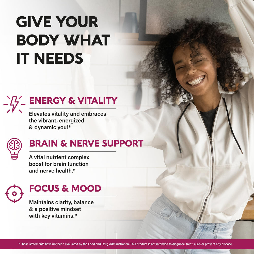 USDA Organic B-Complex label on bottle 4 oz