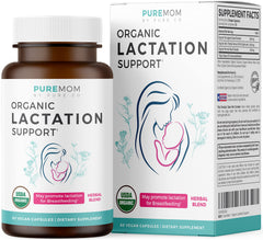 Front label of USDA Organic Lactation Supplement