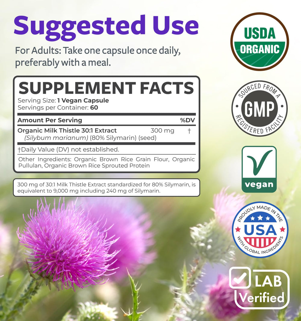 GMP-certified manufacturing facility for milk thistle capsules