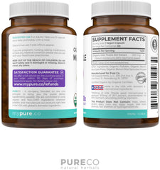 60-day supply package of milk thistle liver support capsules