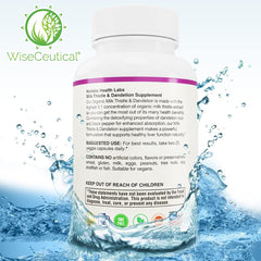USDA Organic milk thistle label