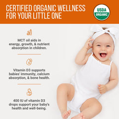 USDA Organic and Non-GMO certification labels on product